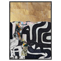 Vertical VII Acrylic Glass Framed by Nikki Chu