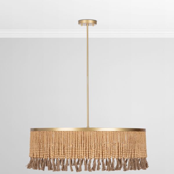 Trojelementowa sofa z elektrycznym rozkladaniem Crawford, natural Antigo